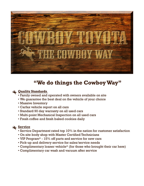 Cowboy Toyota In Dallas Tx 75228 Citysearch